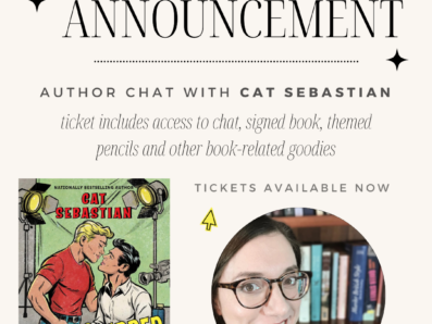 Virtual Event with Cat Sebastian